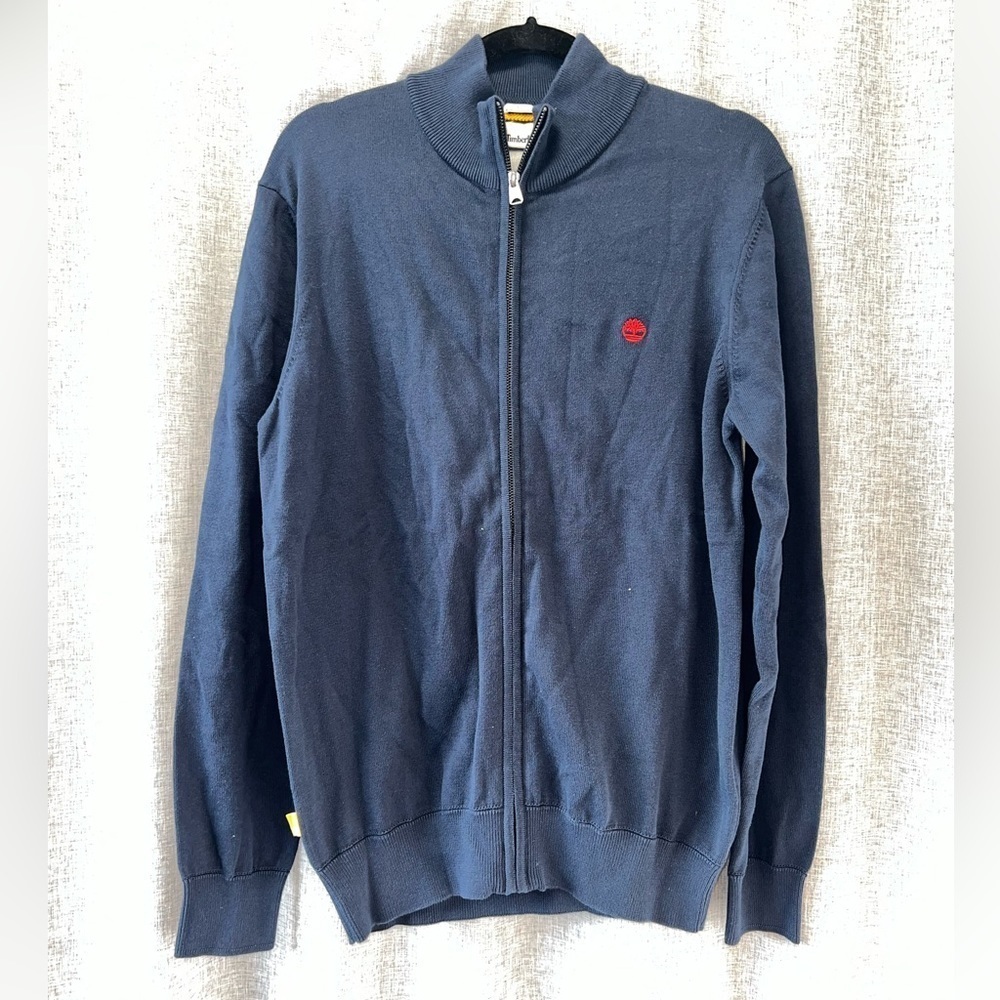 Men's Timberland Front Zip Sweater Medium NWT
